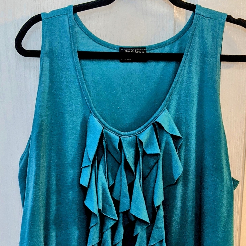 Ladies teal top